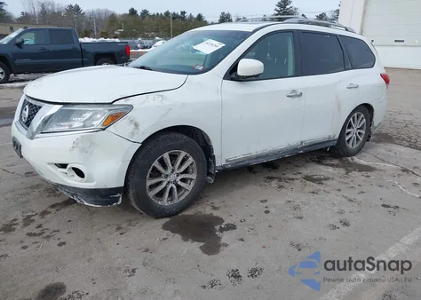2015 Nissan Pathfinder Sl from USA, damaged, VIN 5N1AR2MM9FC693110